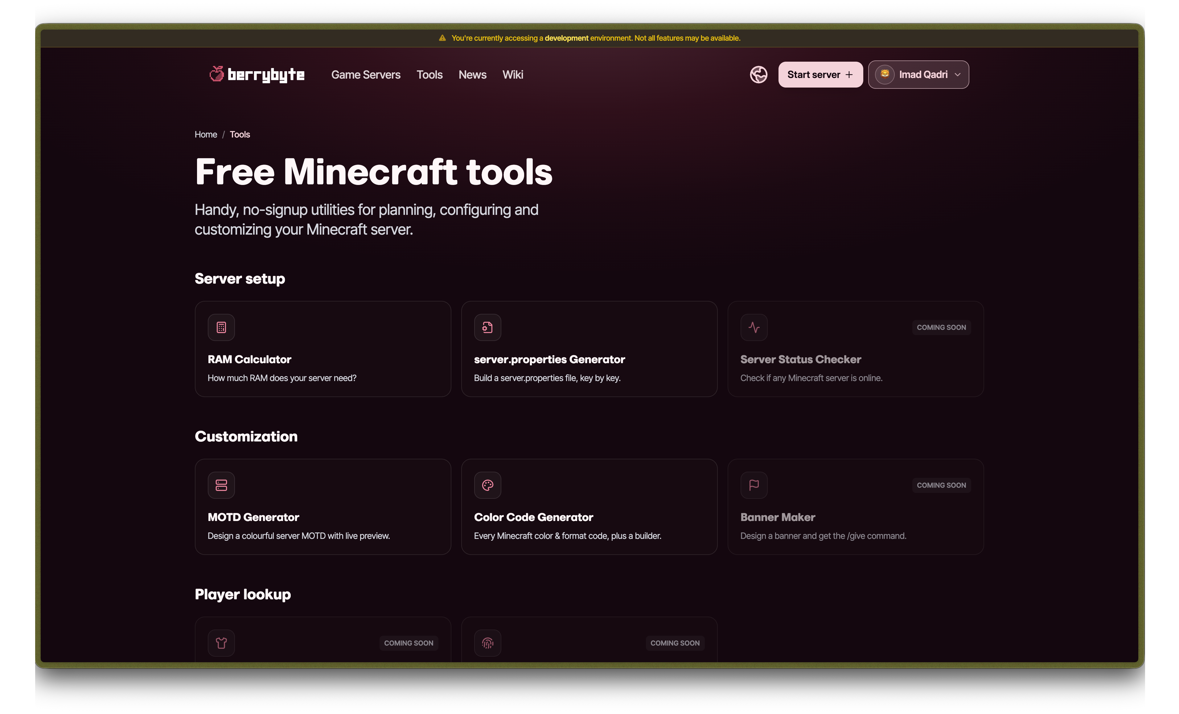 berrybyte free tools page